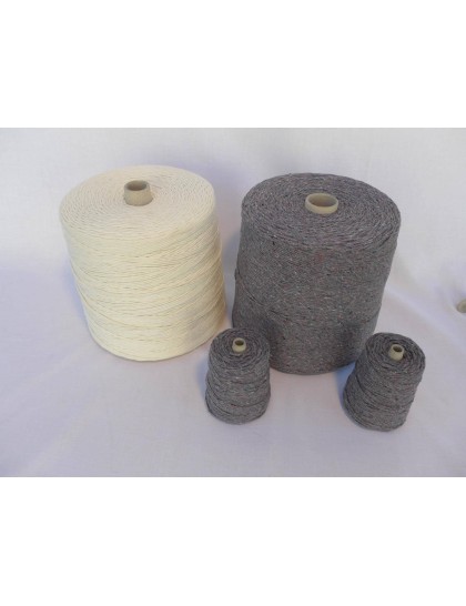 Dichtfaden bzw. Dichtgarn / Dichtungsgarn als Beilaufgarn zum Abdichten der Nadeleinstiche für tragbare Sackzunähmaschinen und stationäre Sacknähanlagen (Große Rollen)