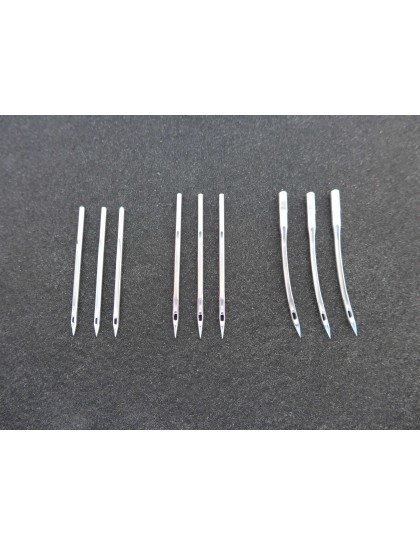 Nadeln für tragbare Sacknähmaschinen für Hersteller:  Fischbein, Union Special, Newlong, diverse Fischbeinkopien